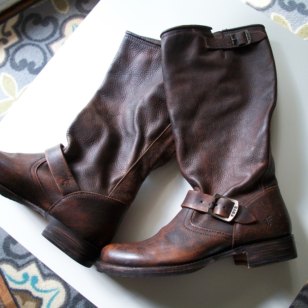 Frye Veronica slouch boots new! 9.5